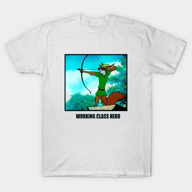 Working Class Hero T-Shirt by Rolfober